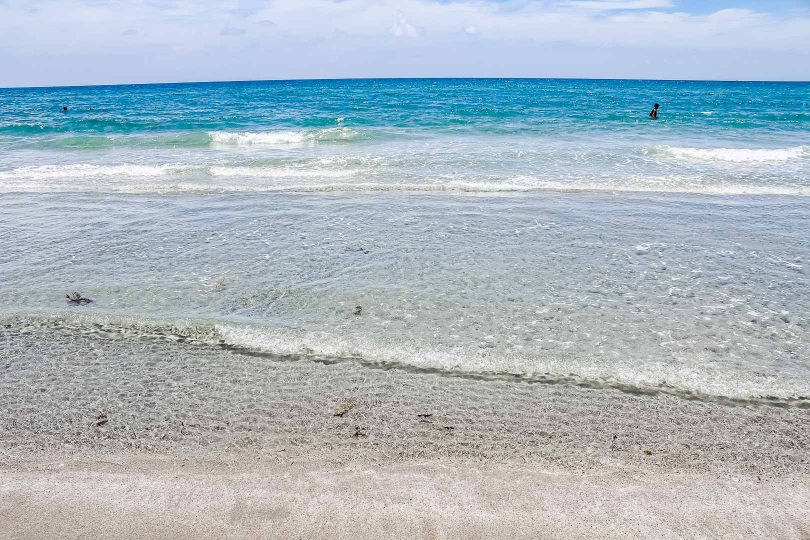 A refreshing beach view at VRI's Berkshire on the Ocean in Florida.